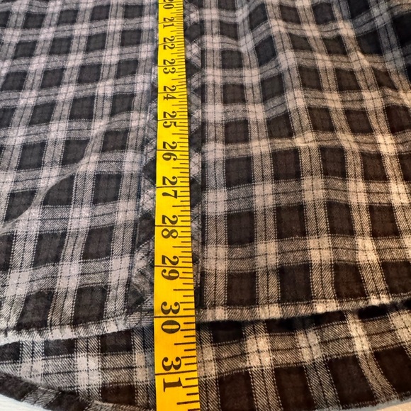 Harley‎ Davidson Flannel Shirt Mens 2XL Gray Black Plaid Button Up Biker - Picture 5 of 6